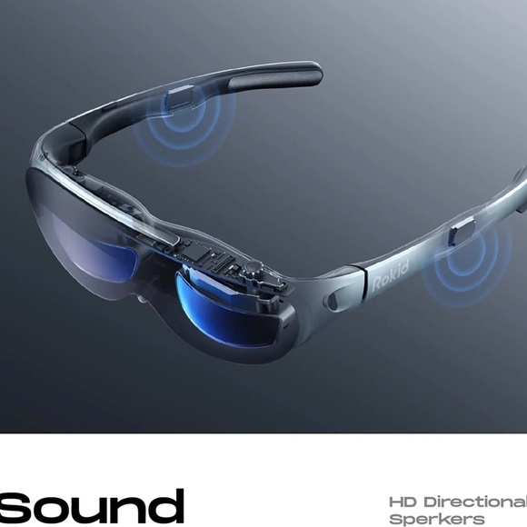 Rokid Air Portable AR Smart Glasses 120" Screen with 1080P OLED Dual Display NEW - Picture 10 of 11